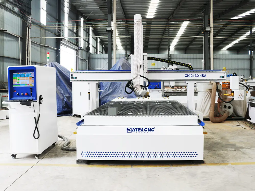 2130 4-Axis ATC CNC Nesting Machine with Swing Head