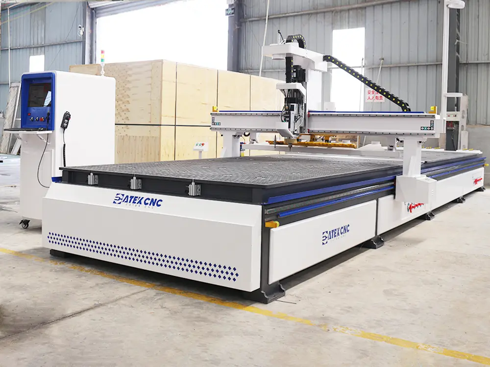 2140 Dual Table ATC CNC Nesting Machine for Large Panel Processing