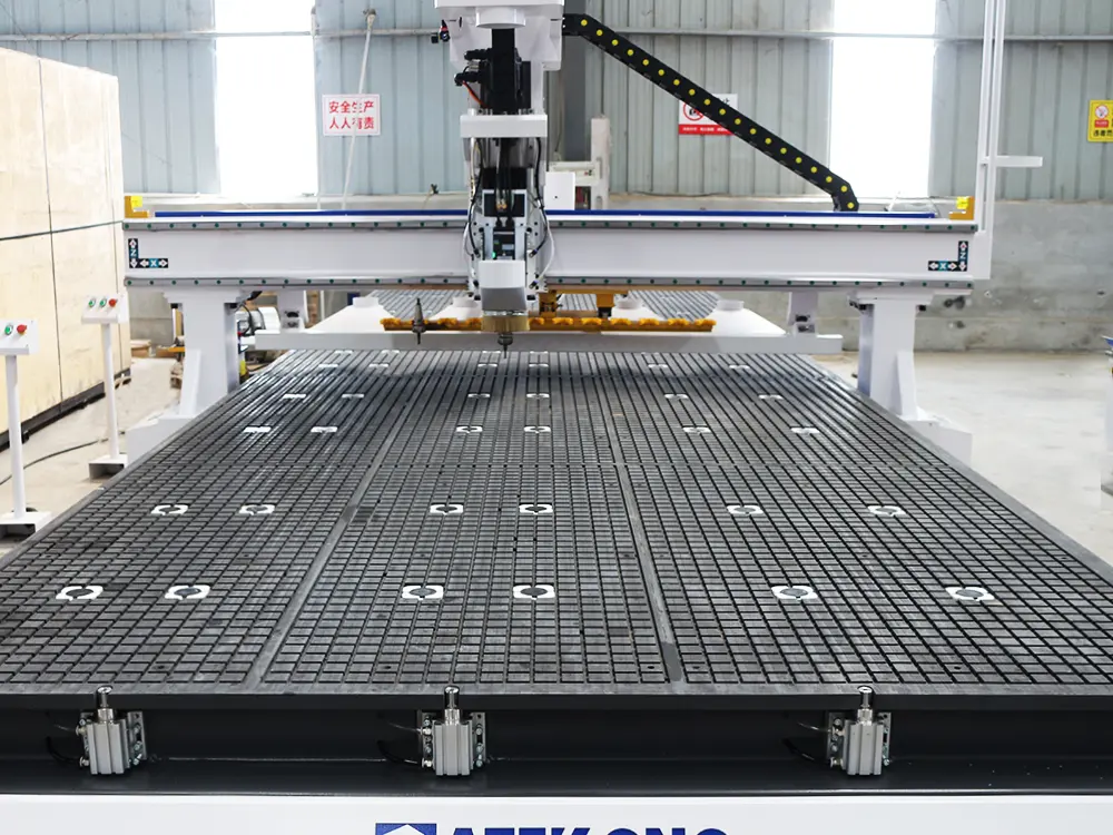 2140 Dual Table ATC CNC Nesting Machine for Large Panel Processing