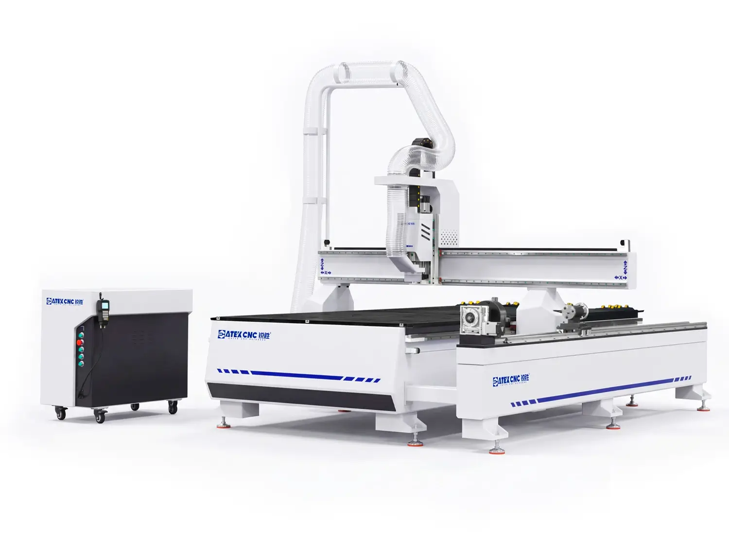 1530 4-Axis CNC Router with Rotary 4th Axis