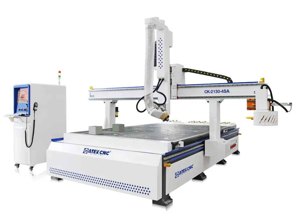 2130 4-Axis ATC CNC Nesting Machine with Swing Head