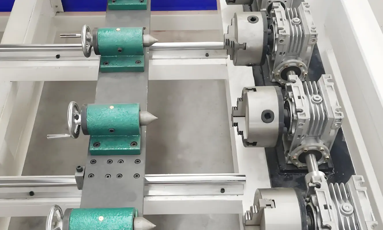 One-time workpiece clamping
