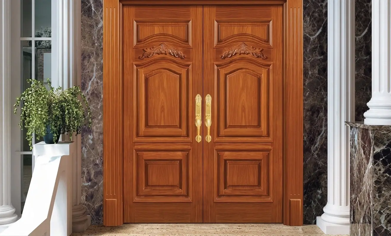 Produce Chinese-Style Wood Door Using a CNC Router Machine
