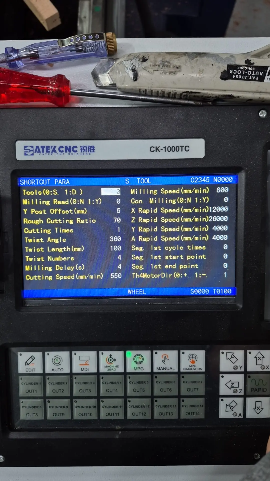 The Turkish customer purchased a 0820 CNC wood lathe with automatic feeding