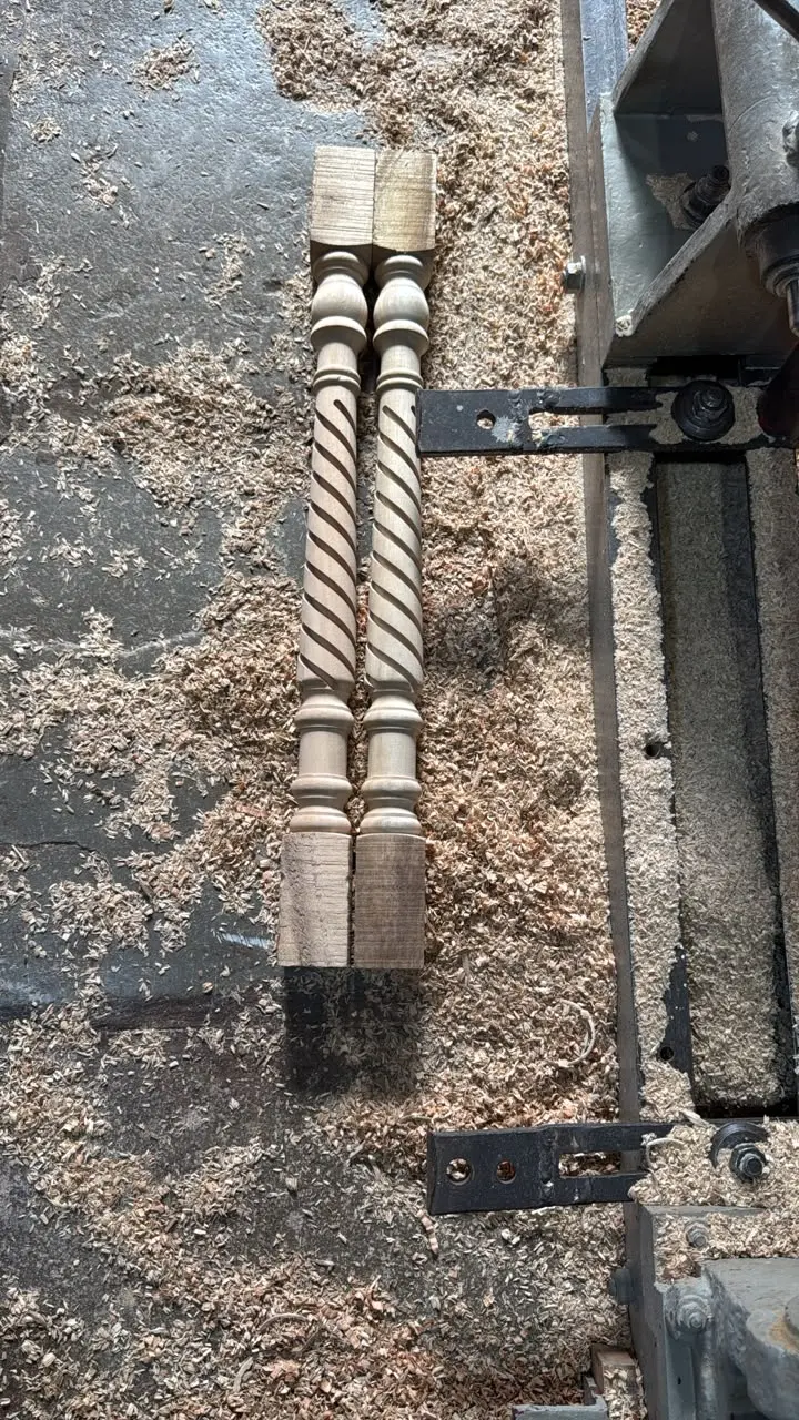 CNC wood lathe