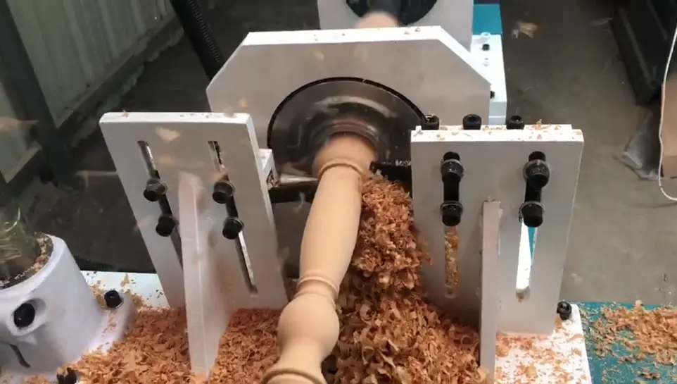 CK-1530 CNC wood lathe purchased by an American customer