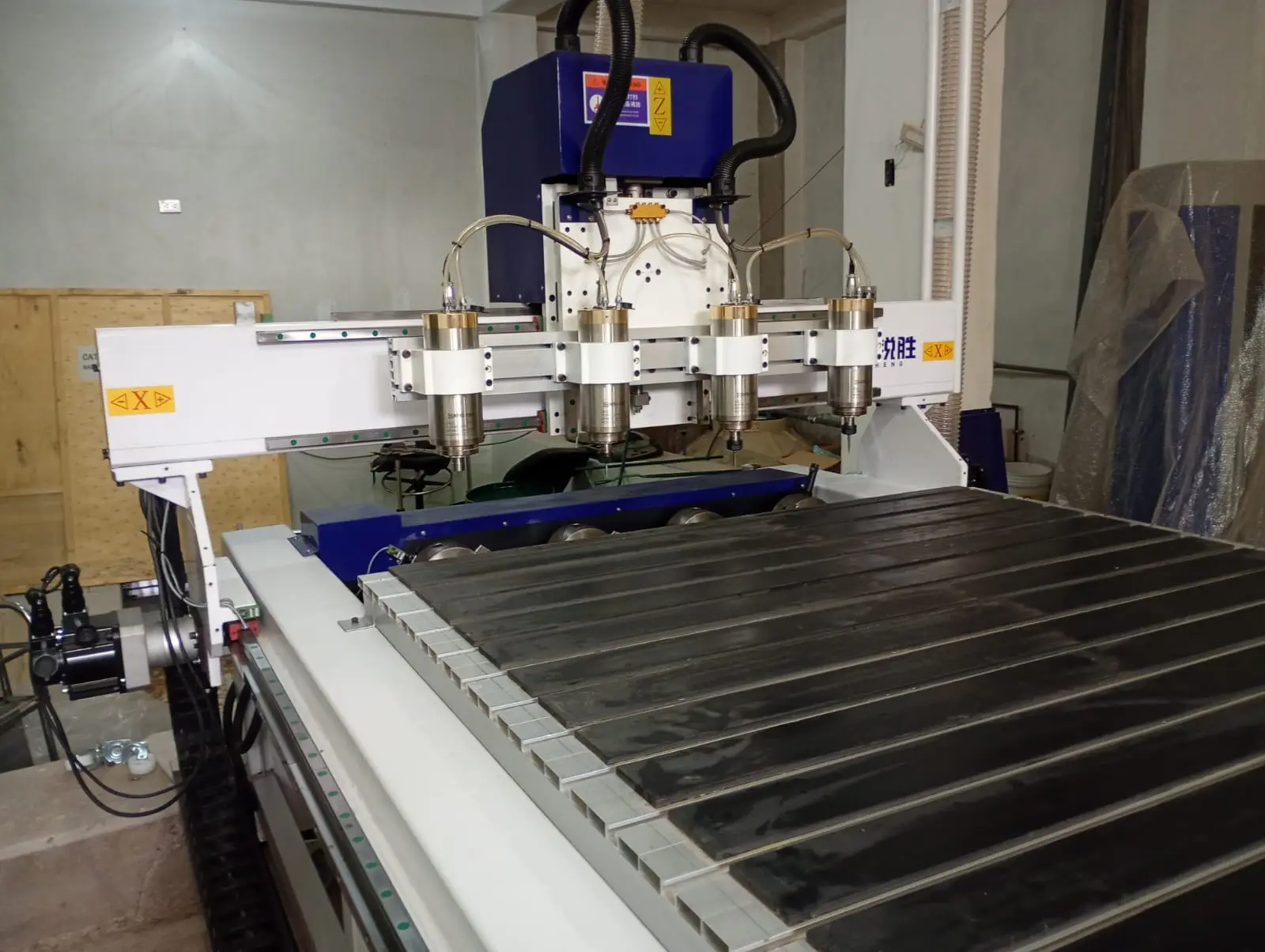 4-head CNC router in Peru