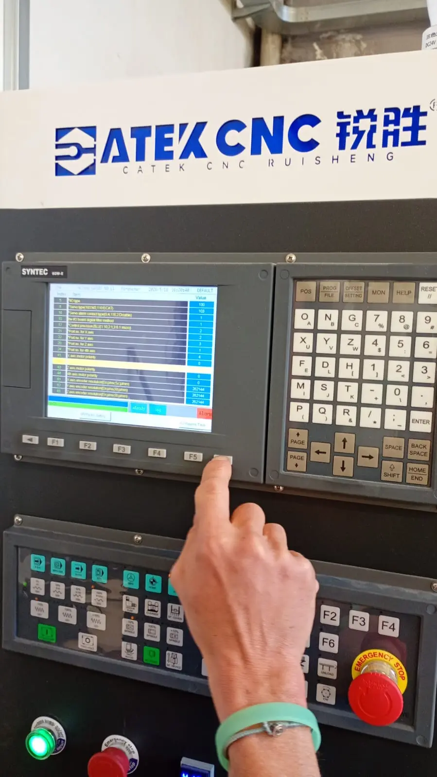 Spire CNC Router machine purchased by an Italian customer