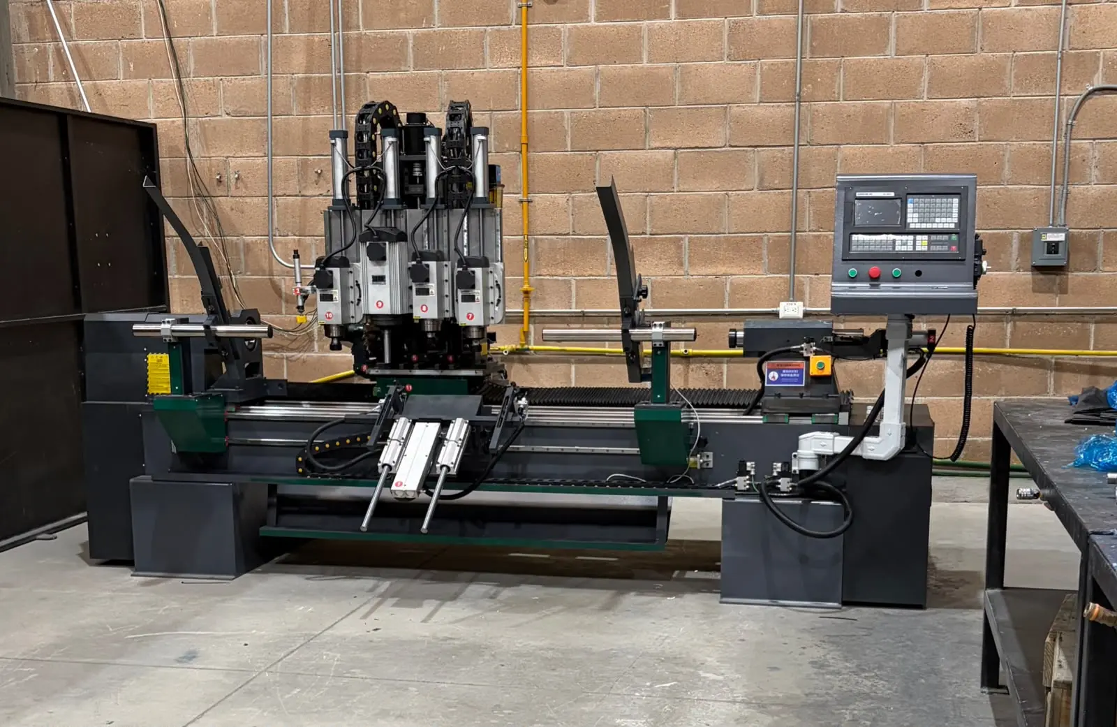 7-in-1 CNC wood lathe