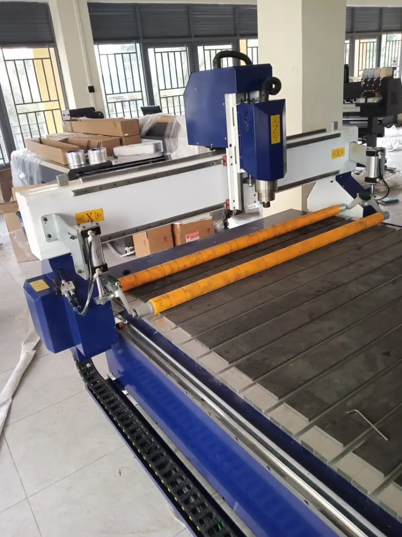 CNC wood router machine purchased by a Nigerian customer