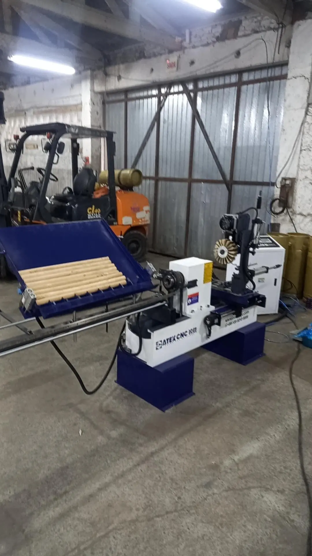 wood lathe machine 