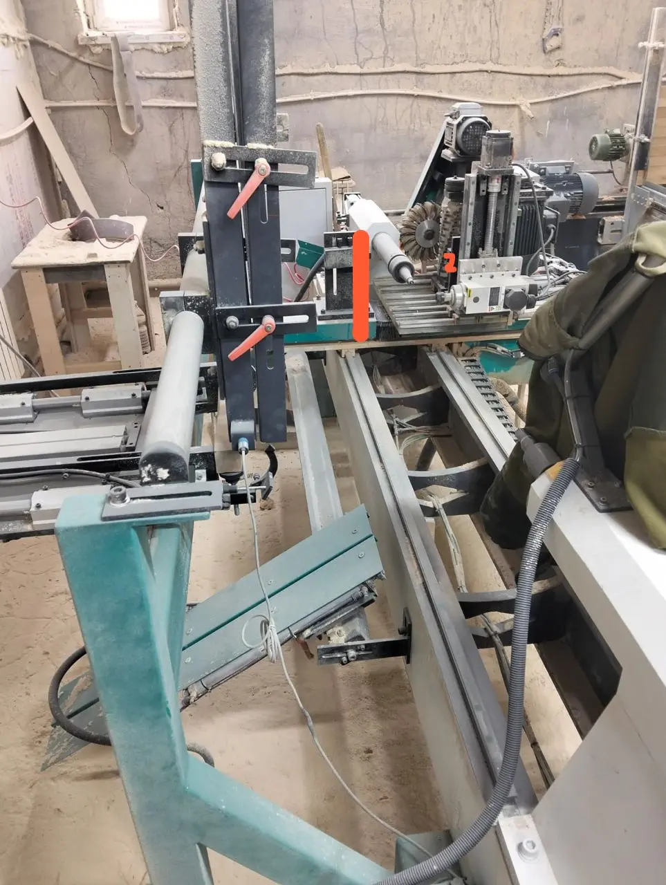 The 4-in-1 CNC wood lathe purchased by a customer in Kazakhstan