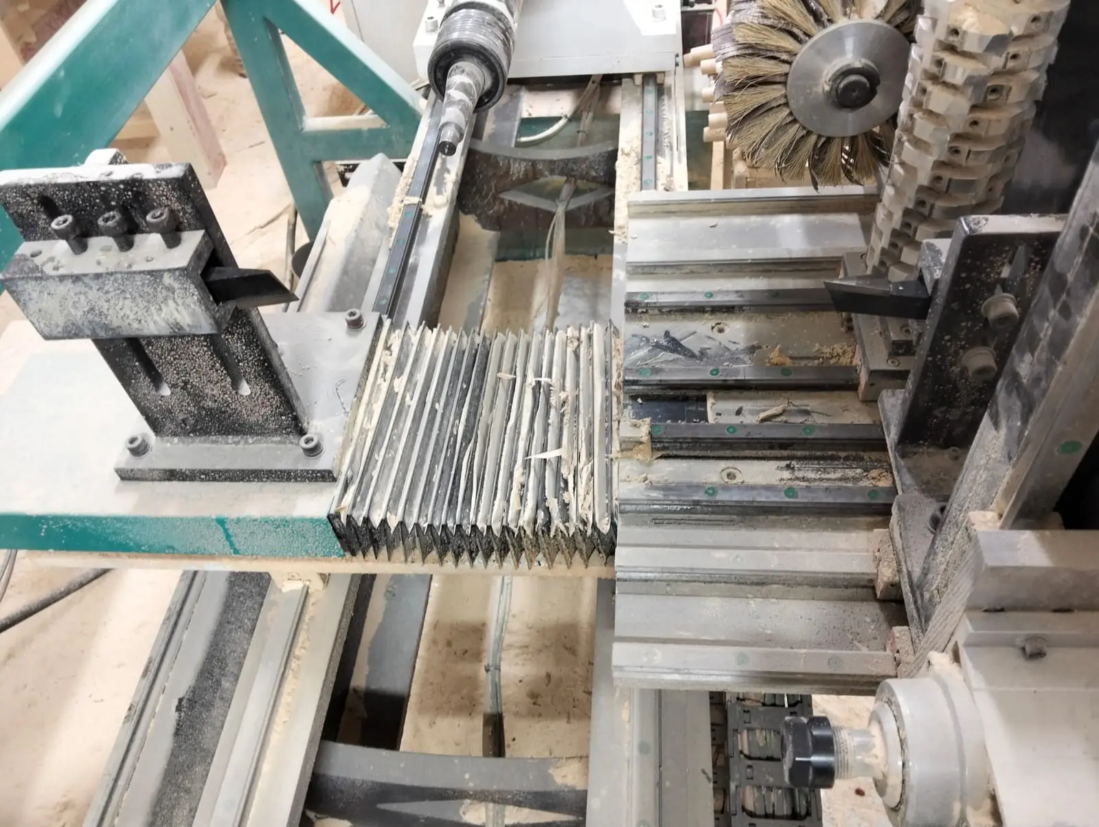 The 4-in-1 CNC wood lathe purchased by a customer in Kazakhstan