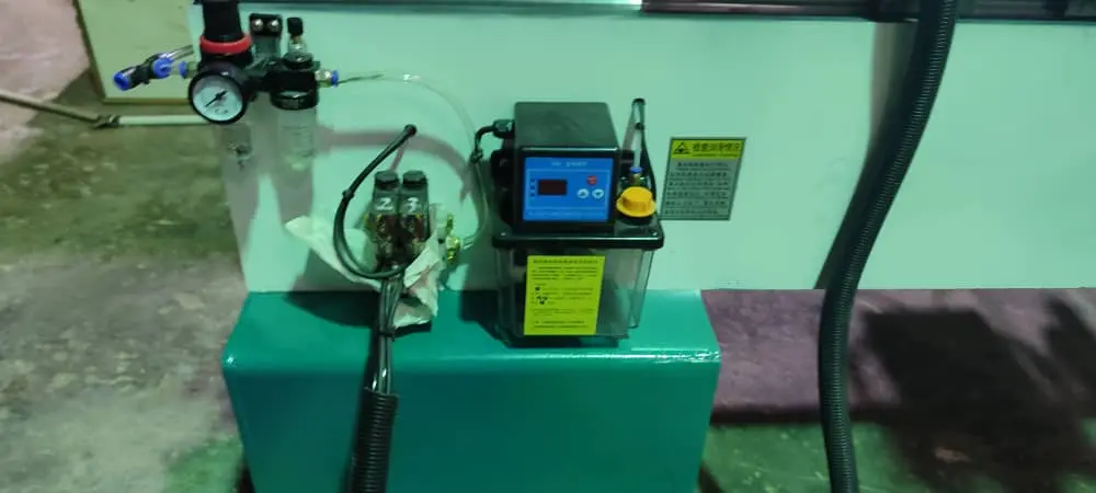 The CNC wood lathe purchased by a Malaysian customer