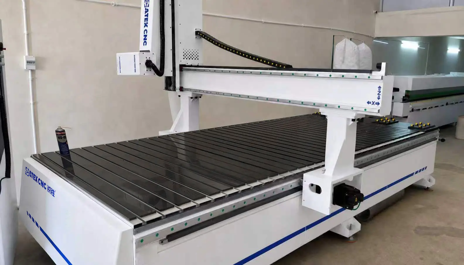 The Spire 4-axis CNC router machine purchased by an Indian customer