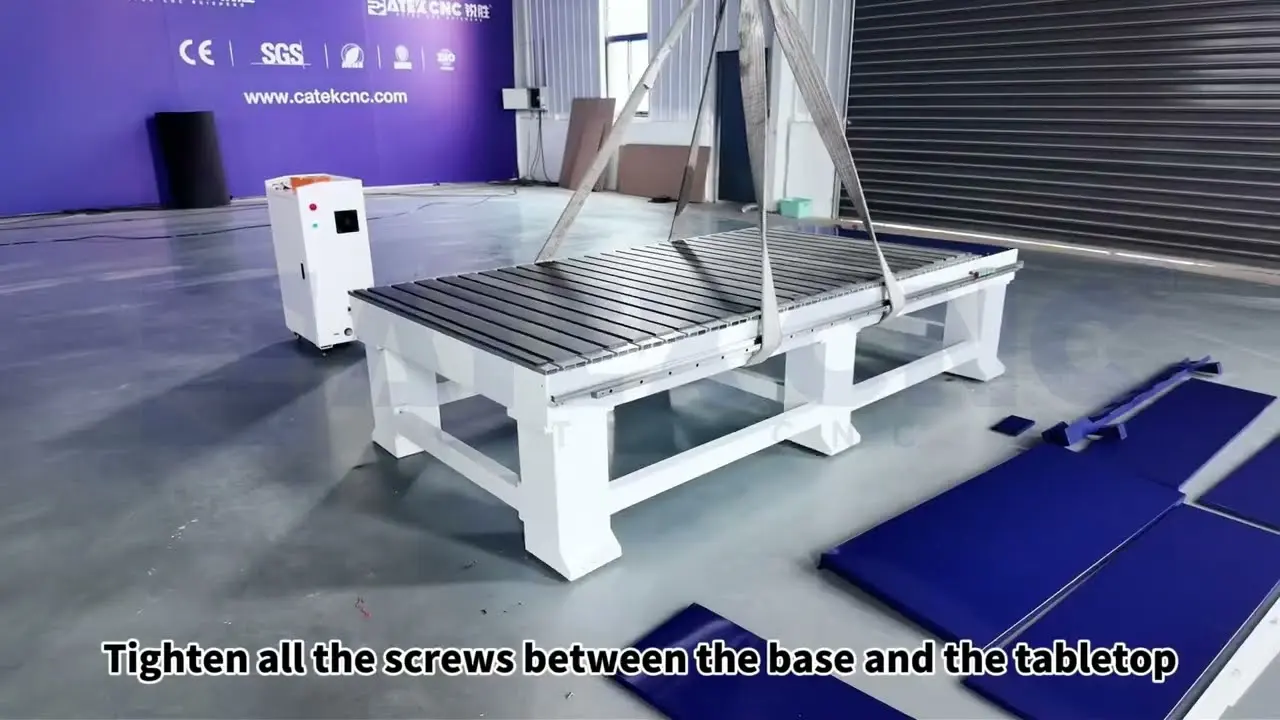 The CK-1325 CNC Wood Router Machine Installation Tutorial