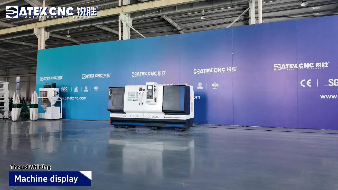 Master of Screw and Thread Machining: CNC Thread Whirling Mahine
