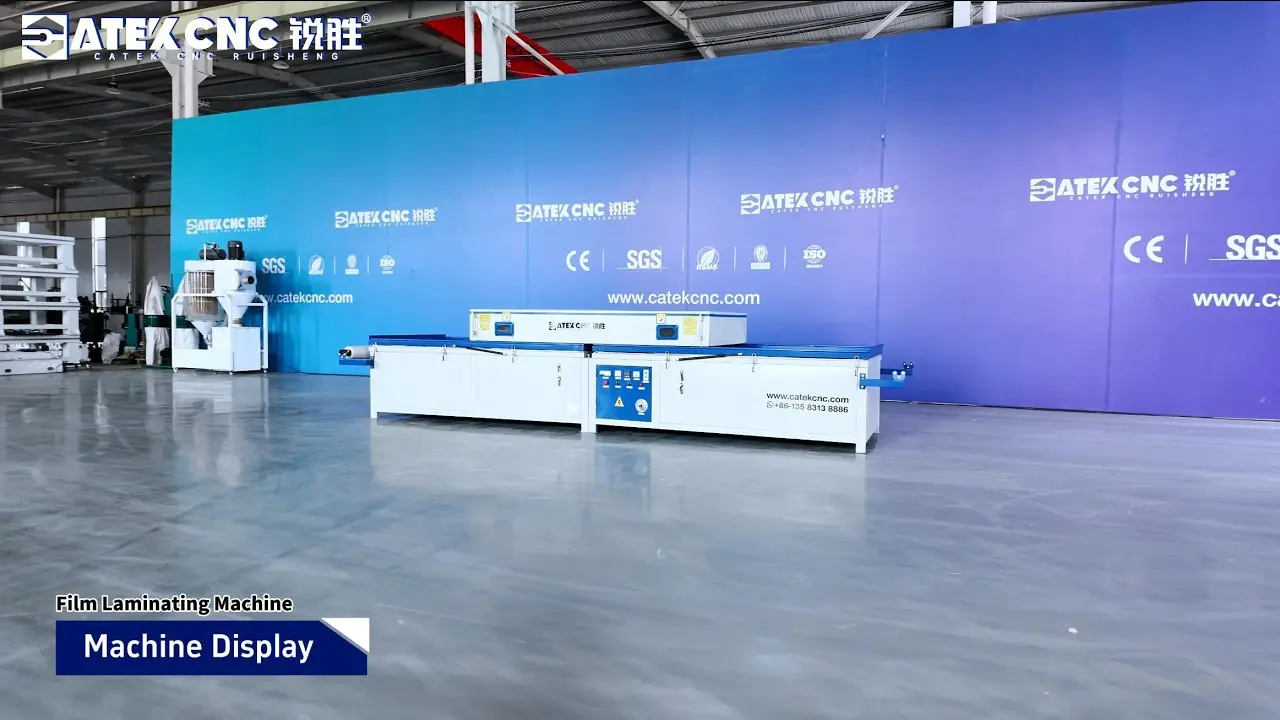 2-Station CNC Vacuum Negative Pressure Laminating Machine