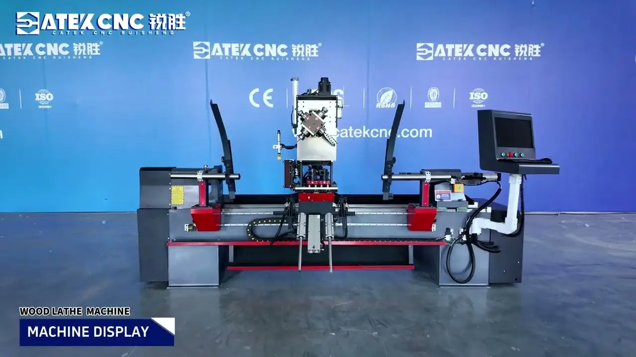 Top-tier 5-Axis CNC 7-in-1 Wood Lathe