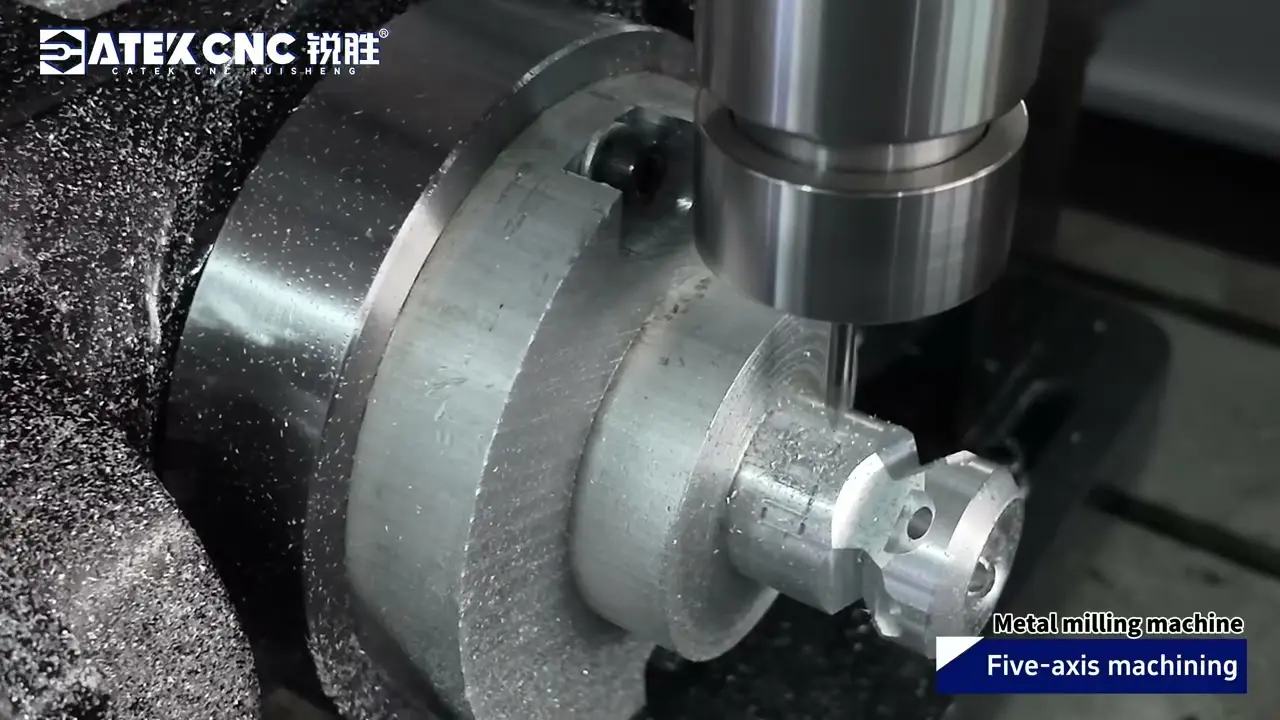 Trunnion-Type 5-Axis Metal Milling Machine
