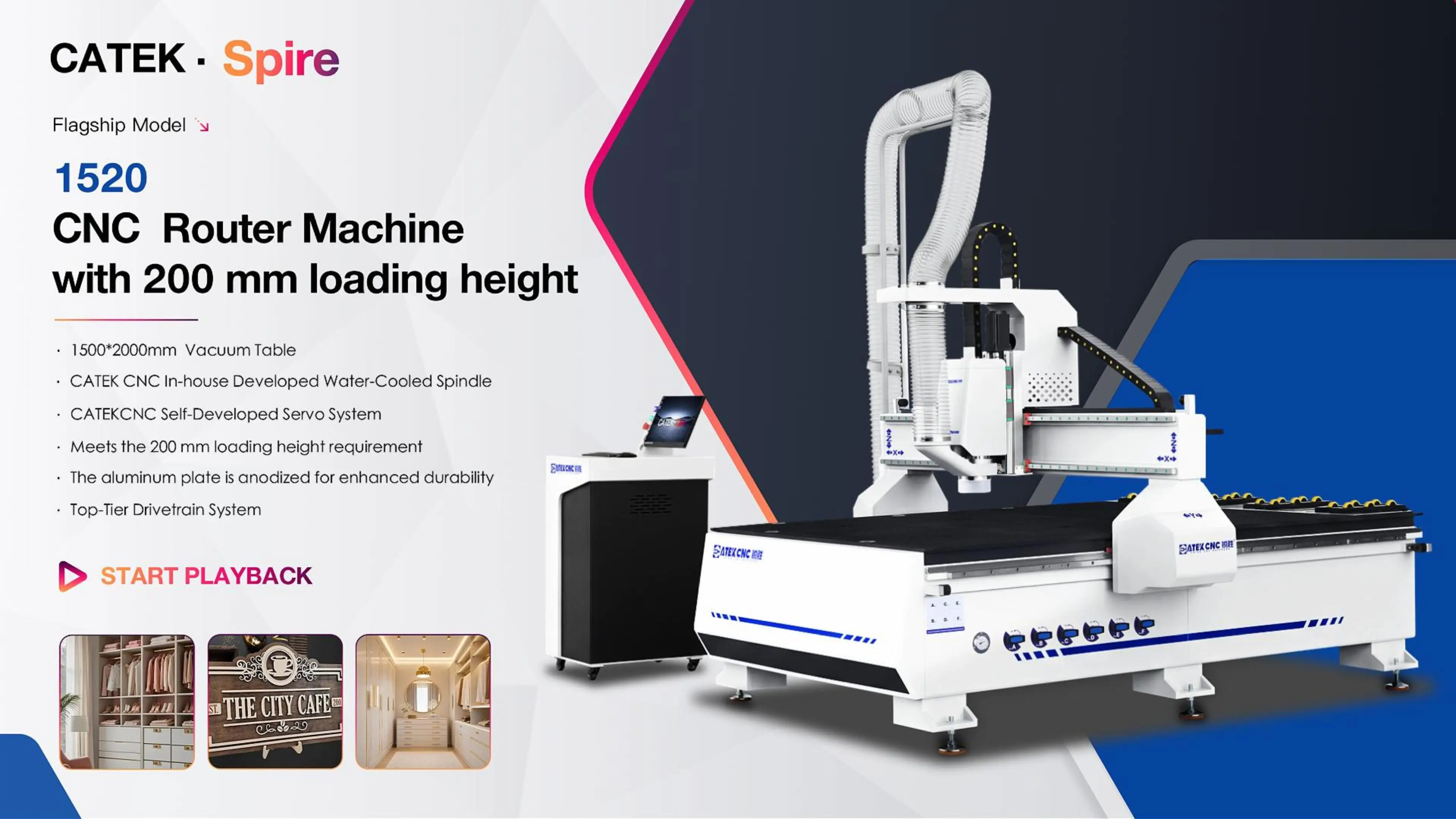 1520 CNC Wood Router Machine