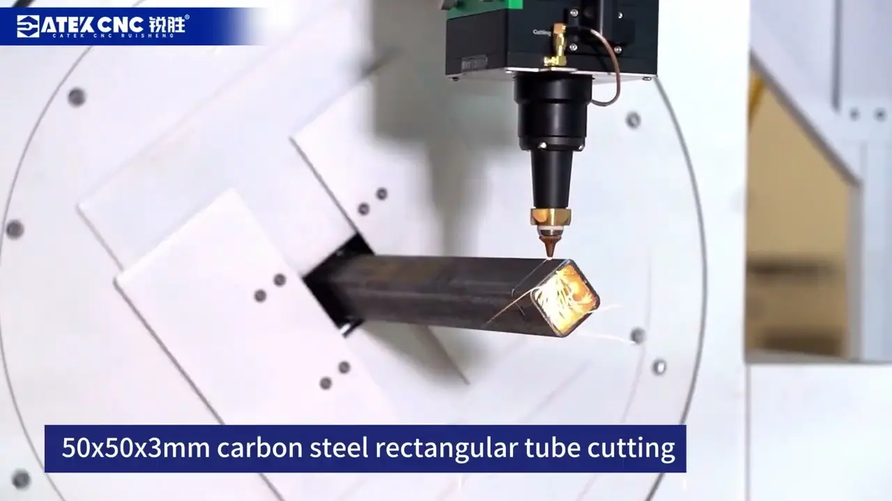 3-Chuck Fiber Laser Cutting Machine for Tubes and Profiles
