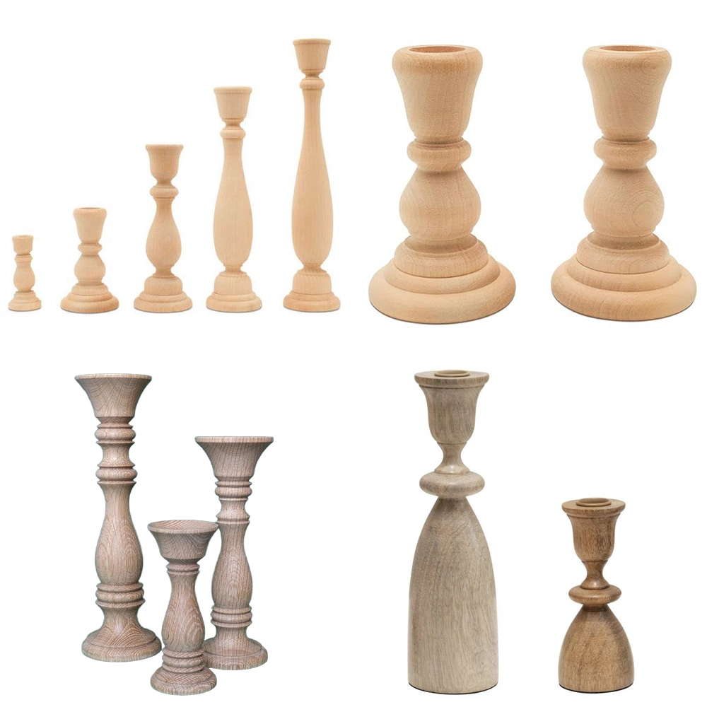 Case of CNC wood lathe processing candle holder Case of CNC wood lathe processing candle holder