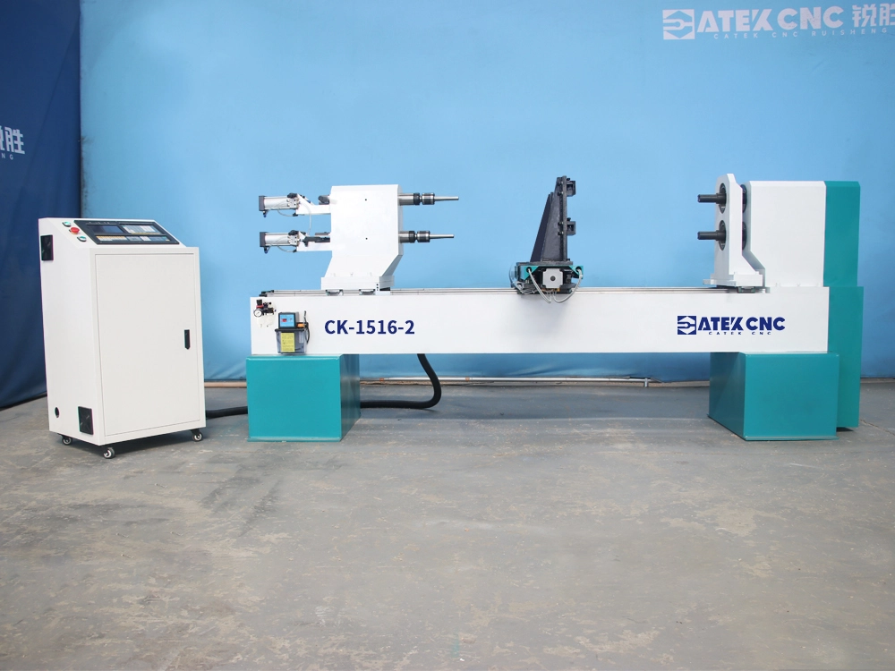 2-station CNC woodworking lathe 2-station CNC woodworking lathe