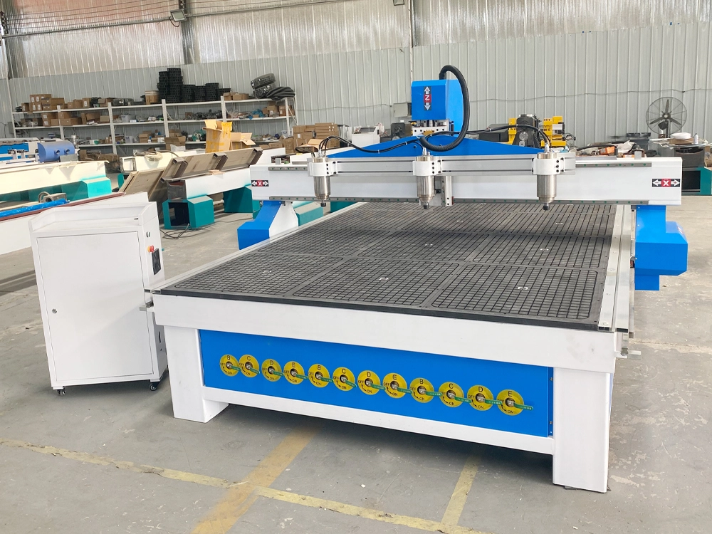 Optional vacuum adsorption workbench for multi-station CNC router Optional vacuum adsorption workbench for multi-station CNC router
