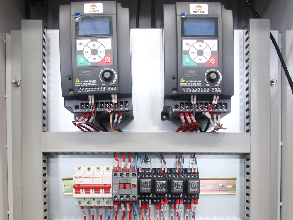 Hpmont inverter for automatic feeding pool cue lathe Hpmont inverter for automatic feeding pool cue lathe