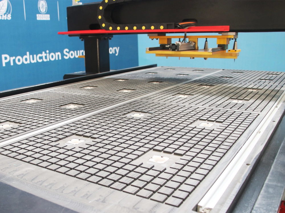 Vacuum adsorption + T-slot combined workbench Vacuum adsorption + T-slot combined workbench