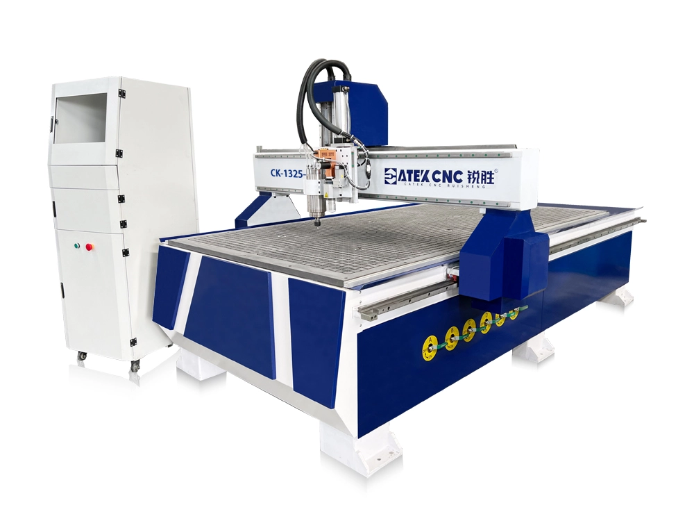 4x8ft CNC router with oscillating knife