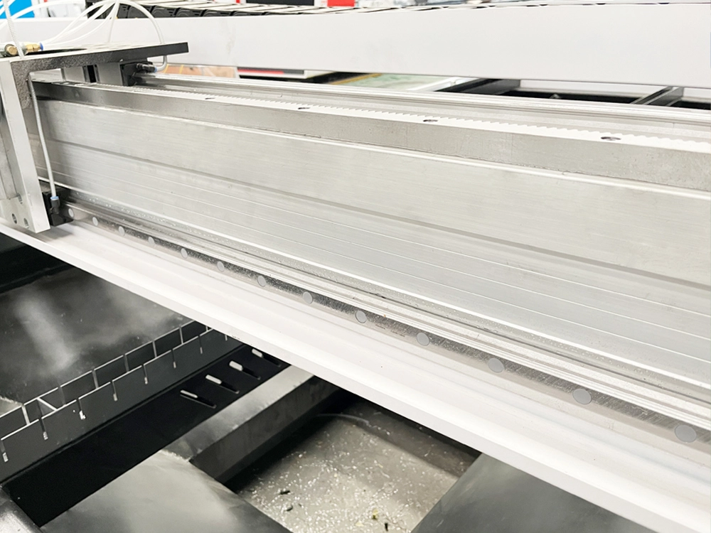 Aluminum alloy gantry of CNC fiber laser cutter Aluminum alloy gantry of CNC fiber laser cutter