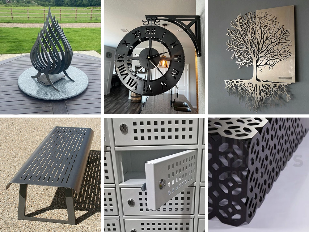 CNC plasma cutting machine can process metal decorations, metal stools, metal cabinet doors, etc. CNC plasma cutting machine can process metal decorations, metal stools, metal cabinet doors, etc.