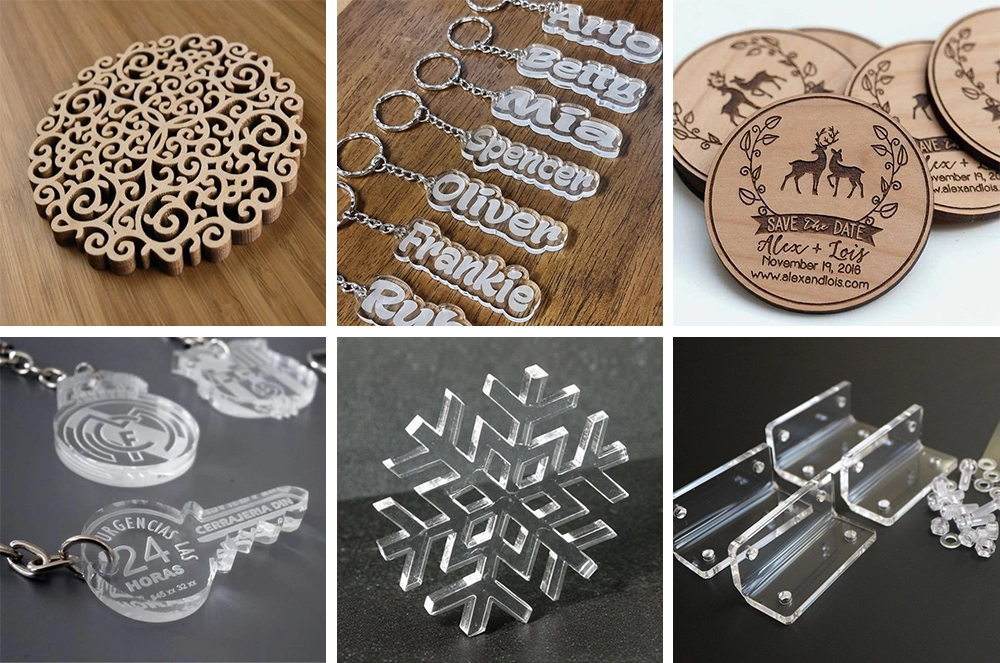 CO2 laser cutter can cut and engrave wood and acrylic CO2 laser cutter can cut and engrave wood and acrylic