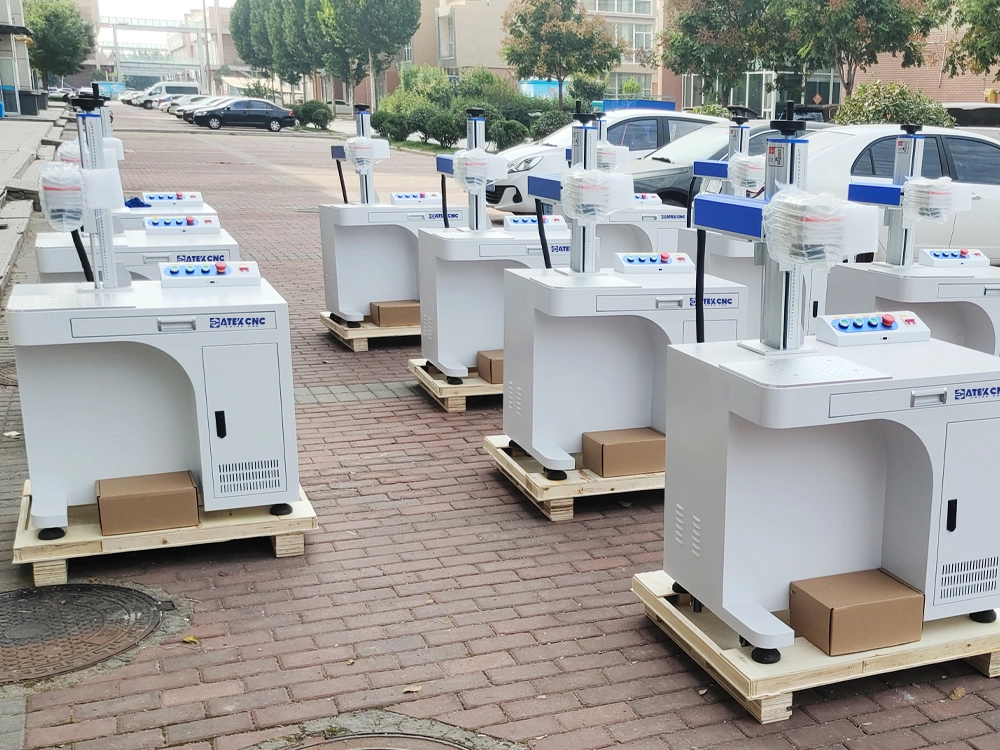 Cabinet laser marking machines ready for shipment Cabinet laser marking machines ready for shipment