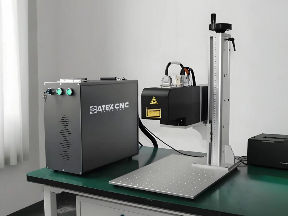 Split fiber laser engraving machine 3D laser marking machine
