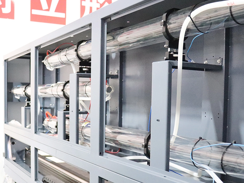 Four laser tubes Four laser tubes