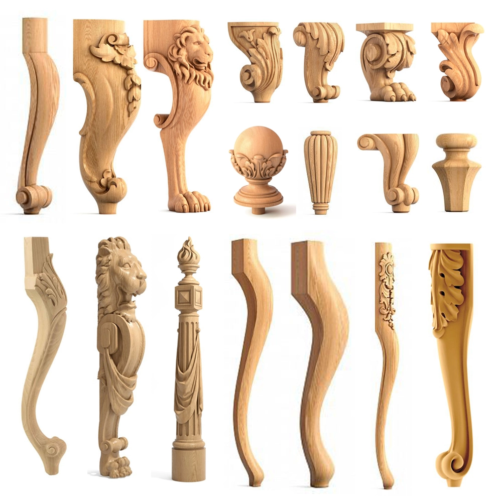 8-in-1 multifunctional CNC lathe for processing various furniture legs machining 8-in-1 multifunctional 1530 CNC lathe for processing various furniture legs machining