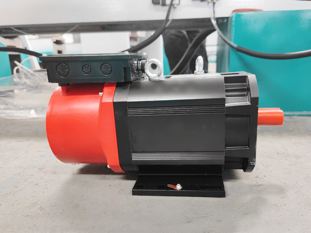 Main motor and related controller and inverter for turning and carving combo CNC wood lathe Main motor and related controller and inverter for CNC wood lathe with carving function