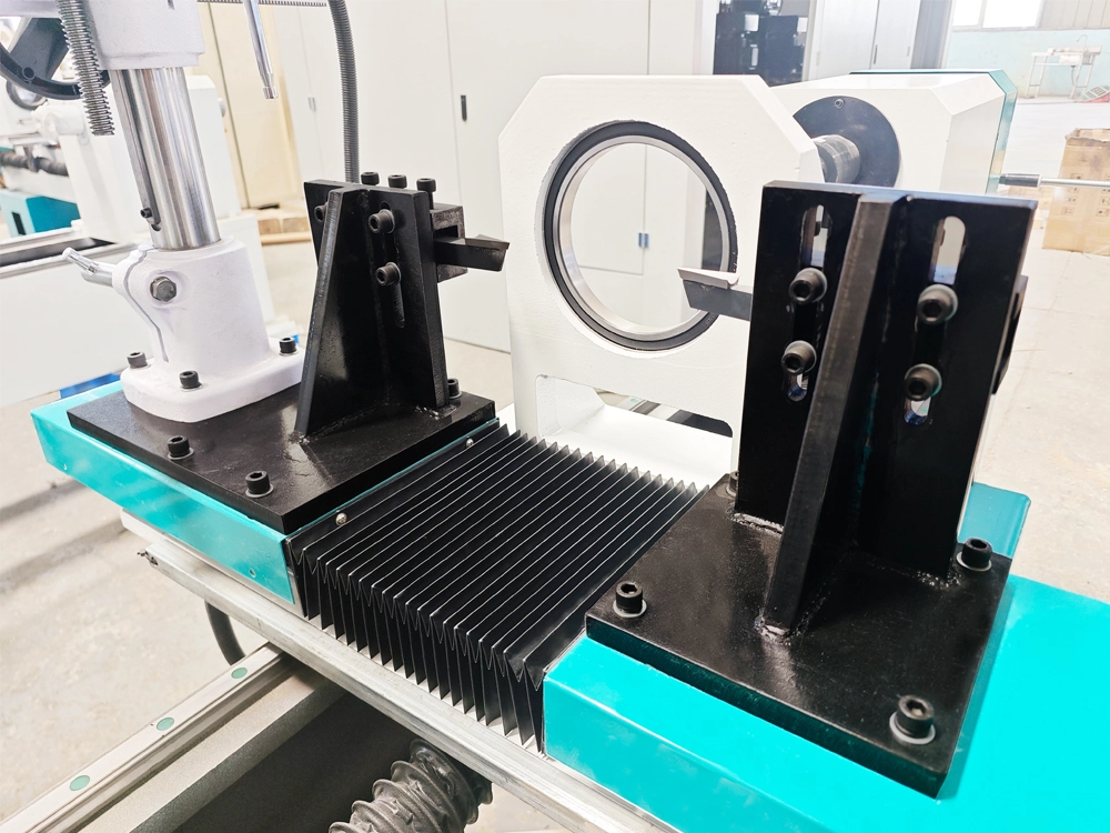 Two turning tools with steady Two turning tools with steady