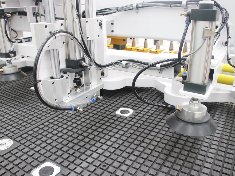 Two suction cups for 7x10ft ATC CNC router with automatic loading and unloading Two suction cups for 7x10ft ATC CNC router with automatic loading and unloading