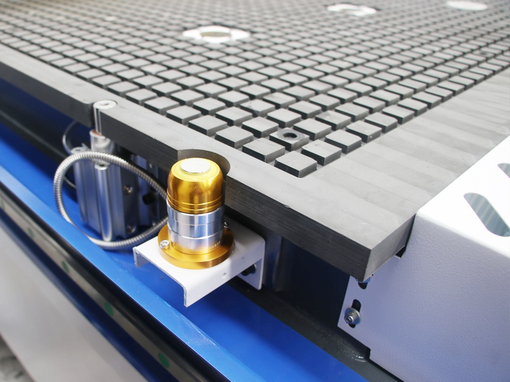 Automatic tool setter for 7x10ft ATC CNC router with automatic loading and unloading Automatic tool setter for 7x10ft ATC CNC router with automatic loading and unloading