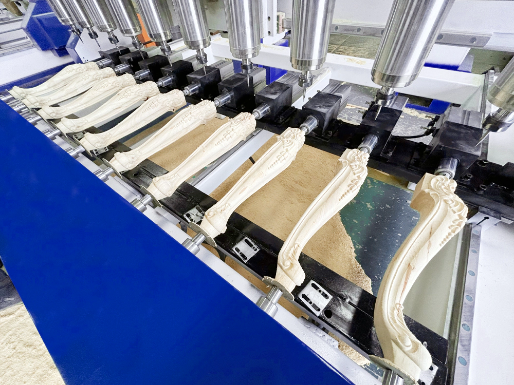 10 station of 3D wood sculpting machine 10 station of 3D wood sculpting machine