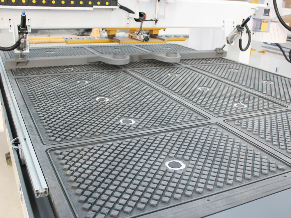 9-zone vacuum adsorption work workbench 9-zone vacuum adsorption work workbench