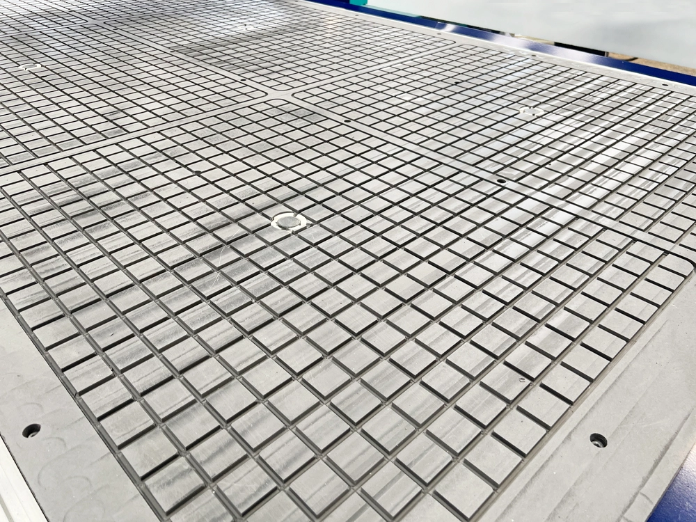 Vacuum adsorption workbench of 5x10ft CNC router with vacuum adsorption workbench Vacuum adsorption workbench of 5x10ft CNC router with vacuum adsorption workbench