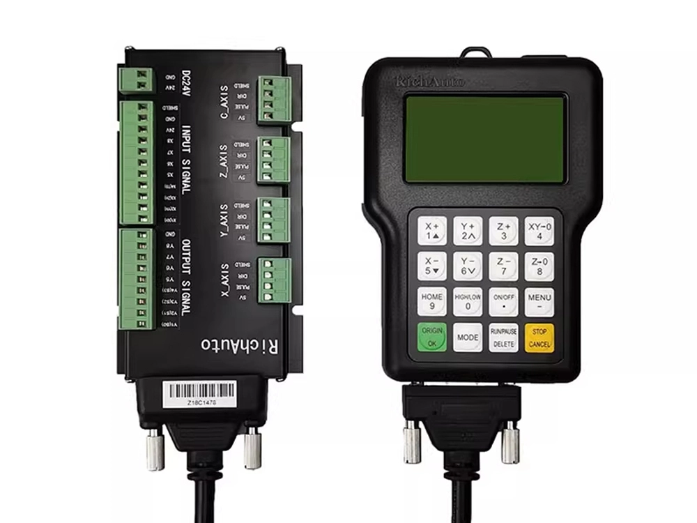 RichAuto DSP controller for 5x10ft CNC router with vacuum adsorption workbench RichAuto DSP controller for 5x10ft CNC router with vacuum adsorption workbench