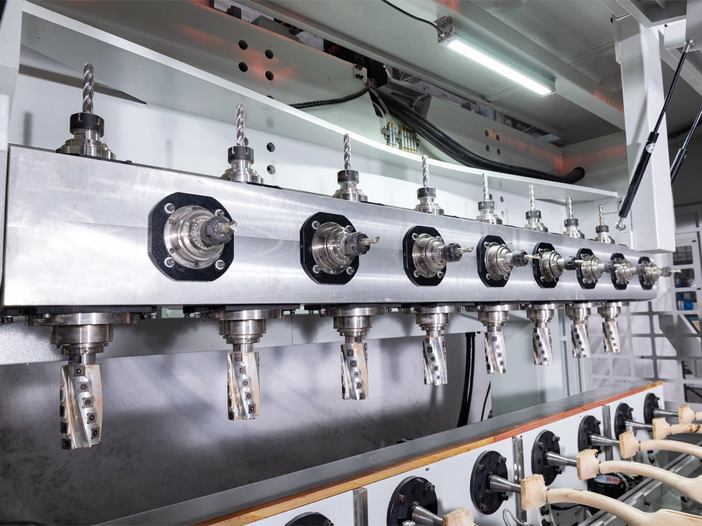 Rotary tool changer turret Rotary tool changer turret