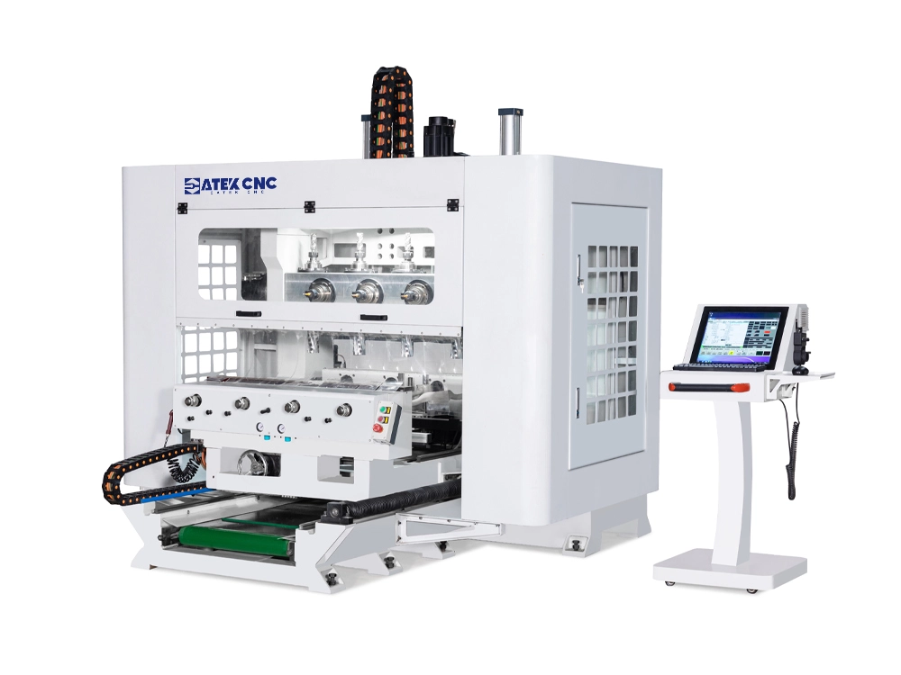 Four-head five-axis wood processing center Four-head five-axis wood processing center