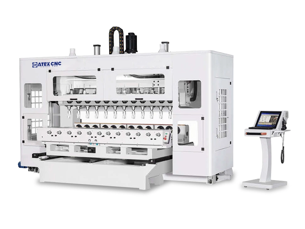 Twelve-head five-axis wood processing center Twelve-head five-axis wood processing center